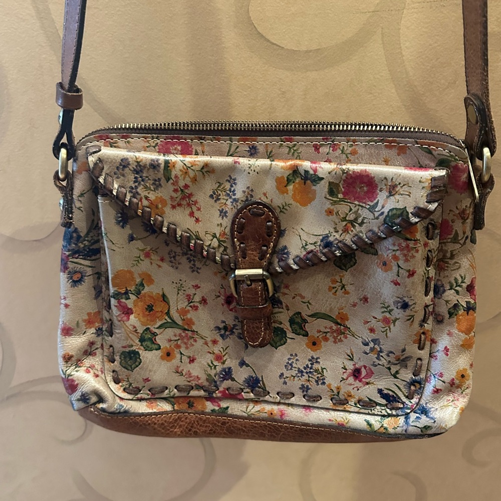Patricia Nash Floral Crossbody Bag